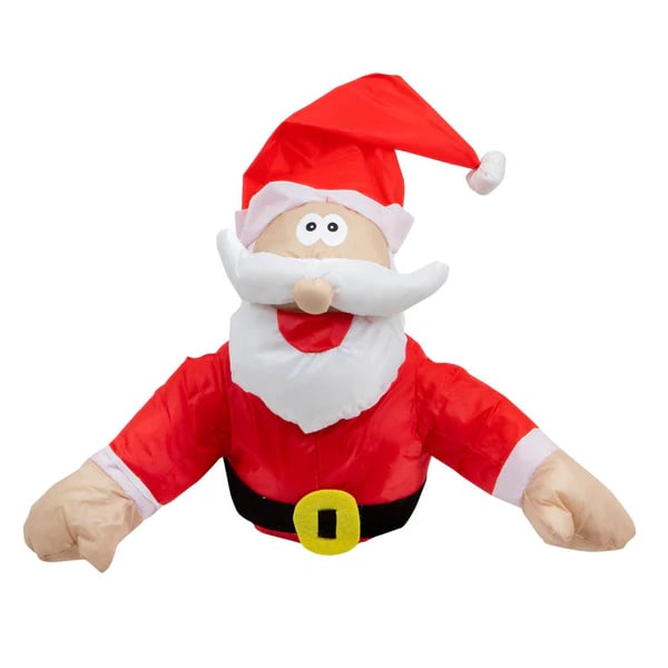 Krachende Rentiere & Weihnachtsmann-Set