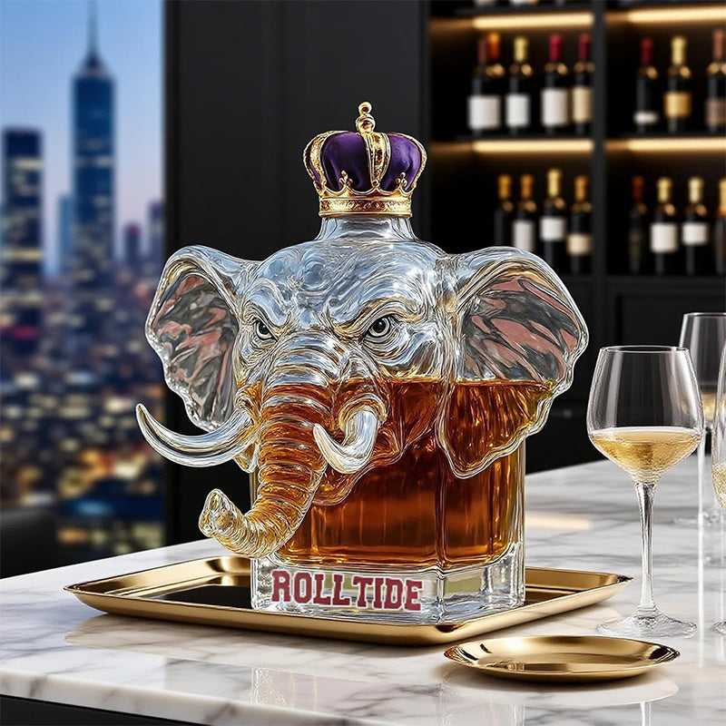 Majestic Elephant Whiskey Flasche