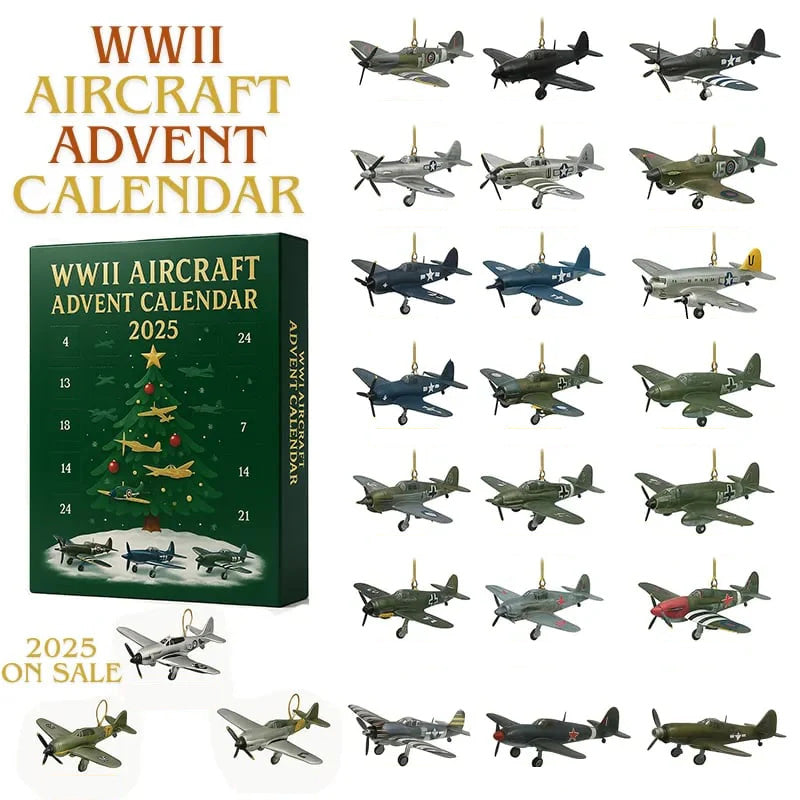 WWII Flugzeug-Adventskalender 2025 – 24 Tage mit ikonischen Kriegsflugzeugen