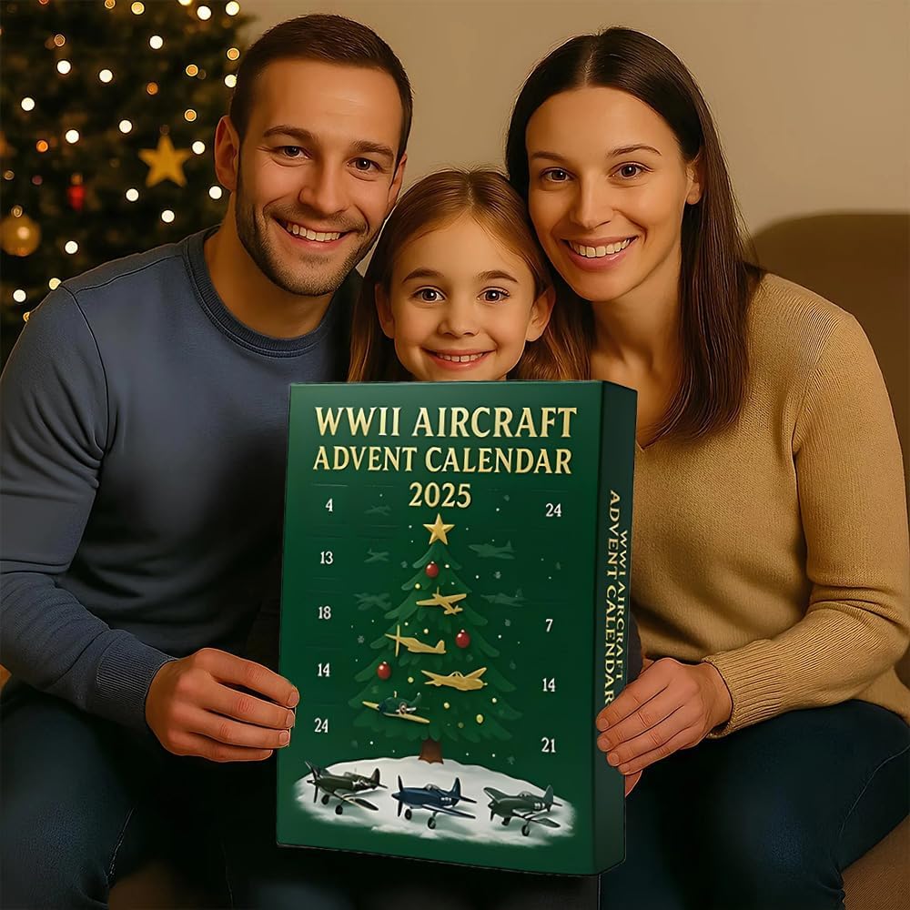 WWII Flugzeug-Adventskalender 2025 – 24 Tage mit ikonischen Kriegsflugzeugen