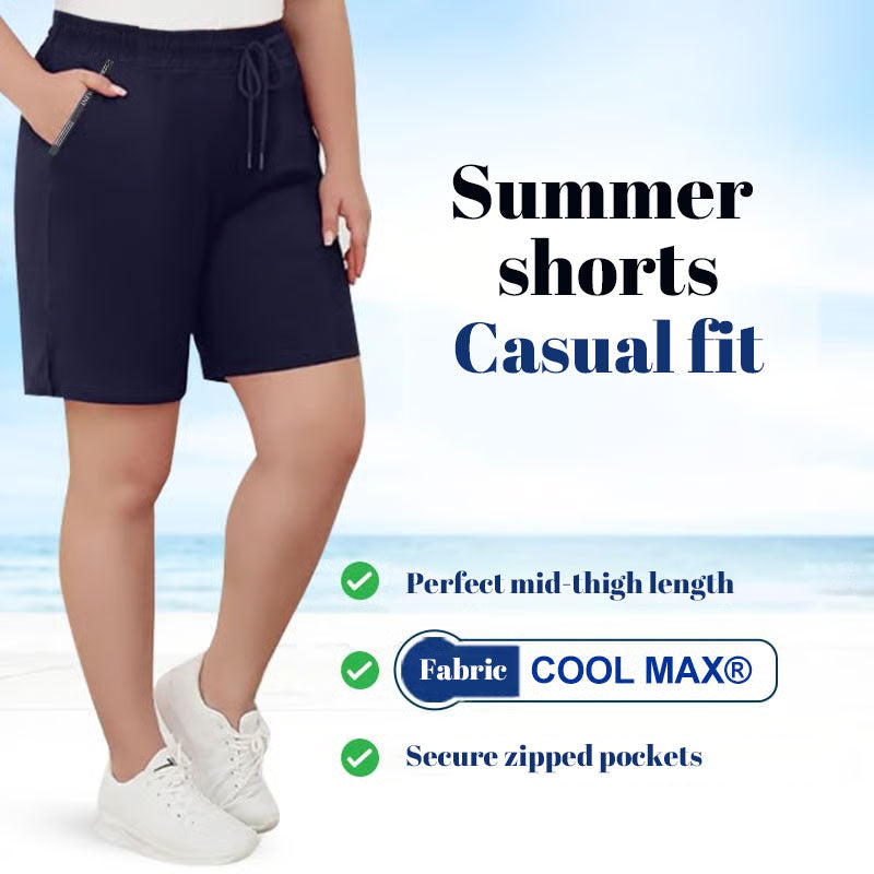 Snel drogende stretchshorts van ijszijde