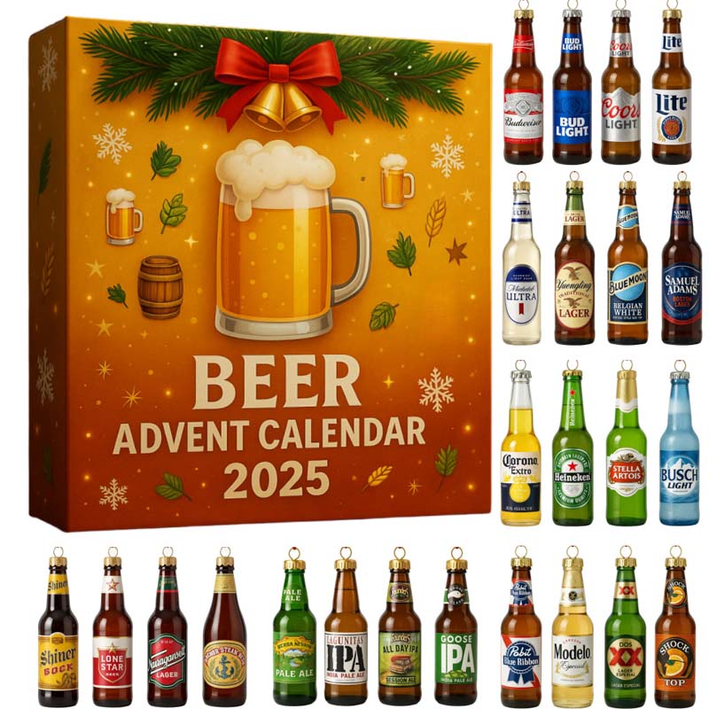 🍺 Bier- & Whisky-Adventskalender – Überraschungsbox