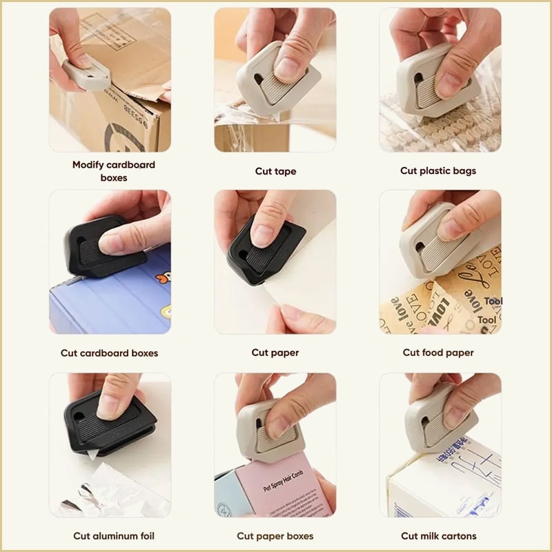 🔥2025 SALE - Mini Moeiteloze Doosopener & Snijder