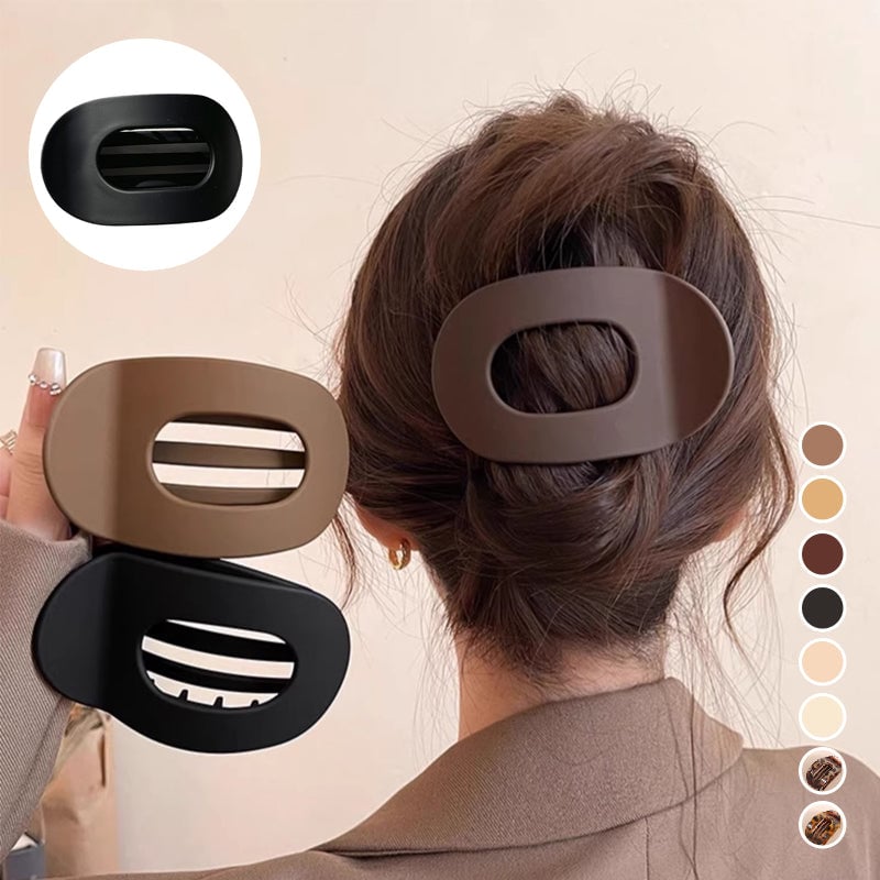 Ovale Haarklammer-Set (4 Stück)