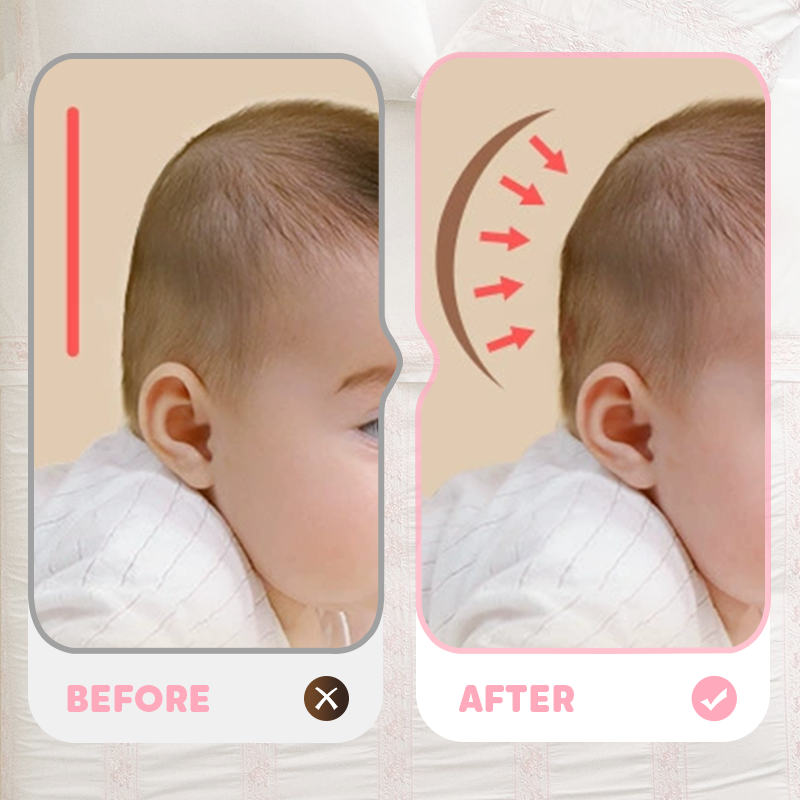 🔥 2025 Hete Uitverkoop 49% UIT🔥All-Season Ademend Vormgevend Kussen voor de Ontwikkeling van Baby's