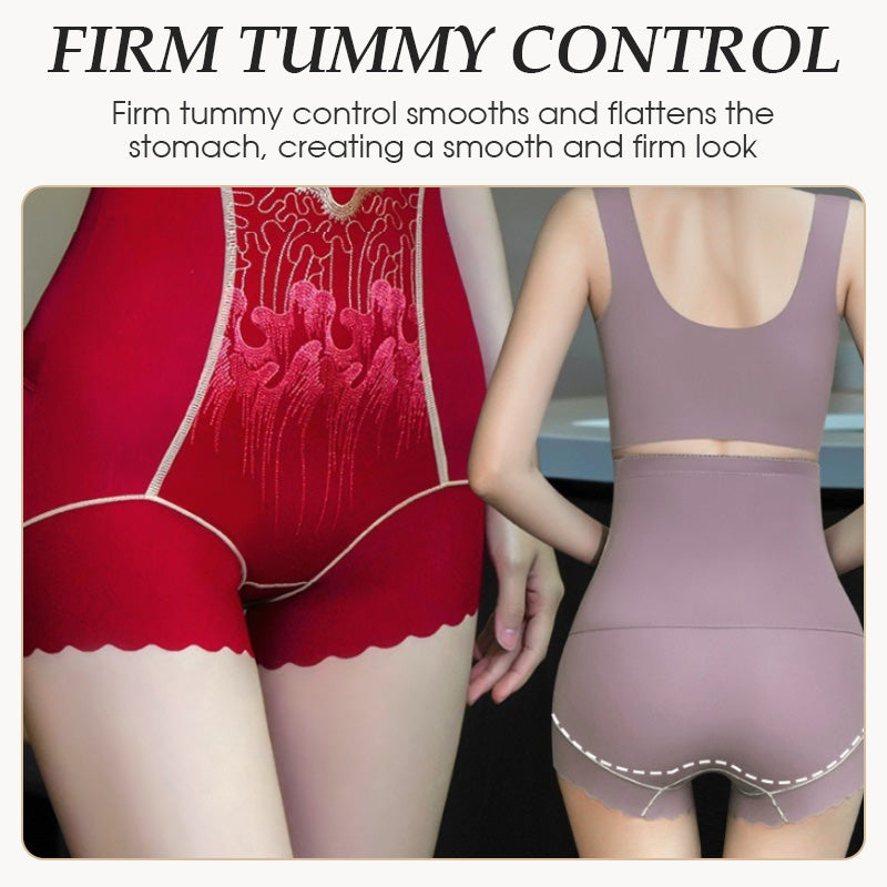 Damen High-Waisted Bauchkontroll-Formshorts