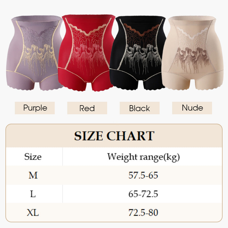 Damen High-Waisted Bauchkontroll-Formshorts