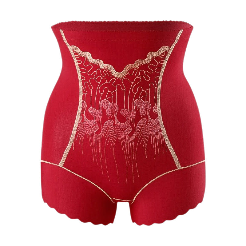 Damen High-Waisted Bauchkontroll-Formshorts