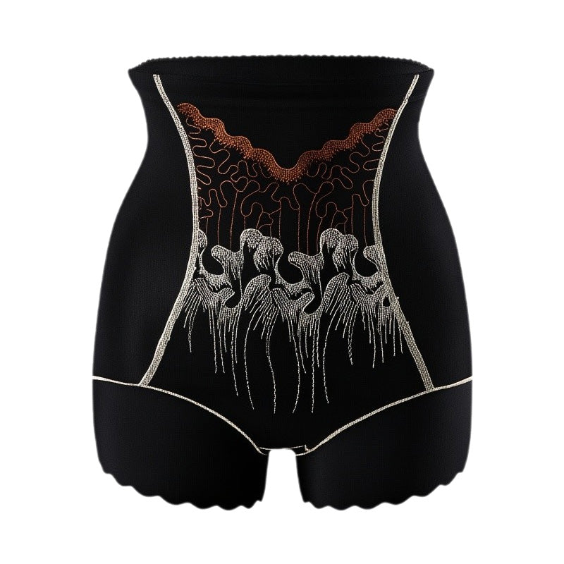 Damen High-Waisted Bauchkontroll-Formshorts