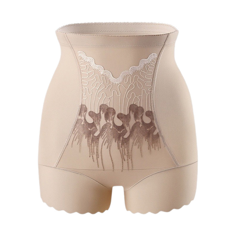 Damen High-Waisted Bauchkontroll-Formshorts