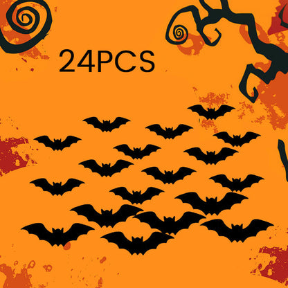 🎃LED Gloeiende Vleermuis Groep🦇