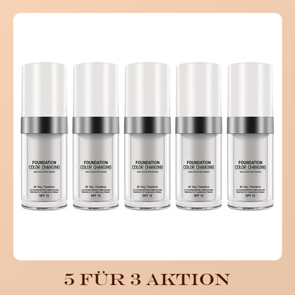 🎁Letzter Tag - Kaufe 2 und erhalte 1 gratis🎉Farbwechselnde Foundation für reife Haut