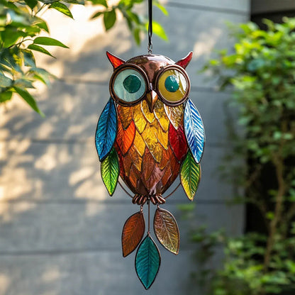 Gekleurde uilenhangers🦉