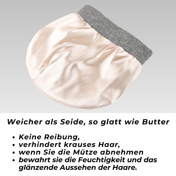 Anti-Frizz Winter-Mütze– Schönes Haar den ganzen Winter