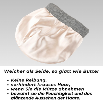 Anti-Frizz Winter-Mütze– Schönes Haar den ganzen Winter
