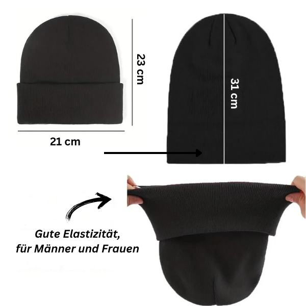 Anti-Frizz Winter-Mütze– Schönes Haar den ganzen Winter