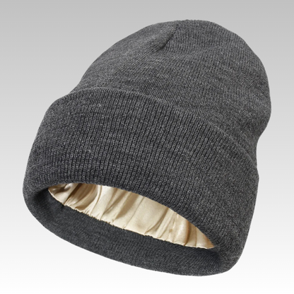 Anti-Frizz Winter-Mütze– Schönes Haar den ganzen Winter