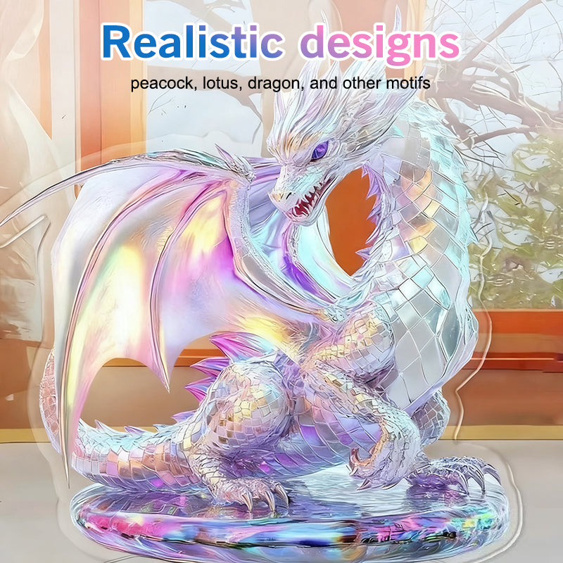 【✨1+1 Gratis】 Bunte Tierfigur aus Acryl für den Schreibtisch