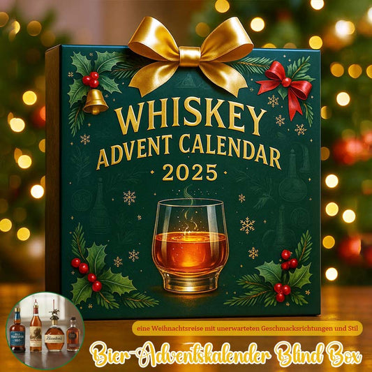 🍺 Bier- & Whisky-Adventskalender – Überraschungsbox