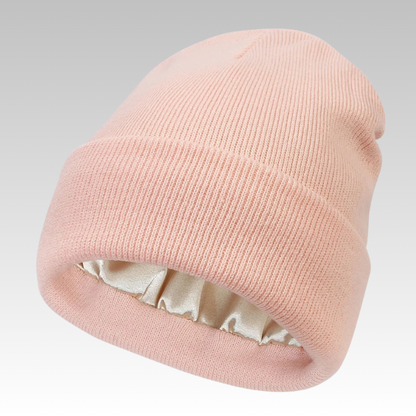 Anti-Frizz Winter-Mütze– Schönes Haar den ganzen Winter