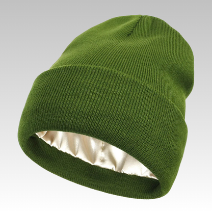 Anti-Frizz Winter-Mütze– Schönes Haar den ganzen Winter