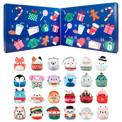 🎅 Early Christmas Sale🎅2026 Squishmallows 24-Tage Mikro-Kuscheliger Adventskalender