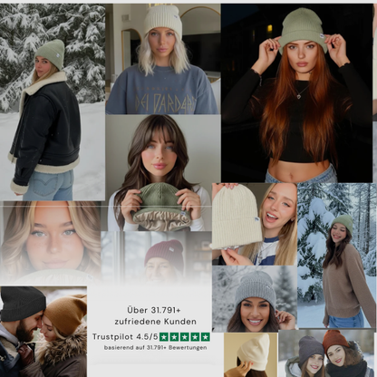 Anti-Frizz Winter-Mütze– Schönes Haar den ganzen Winter