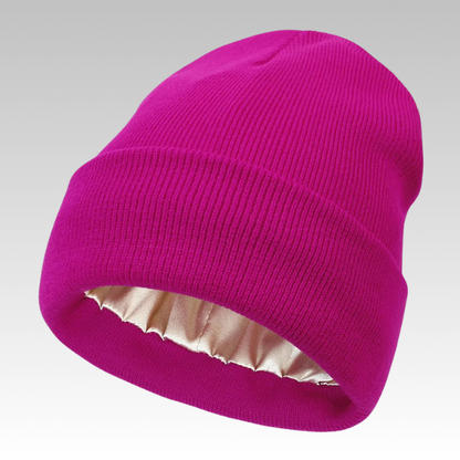 Anti-Frizz Winter-Mütze– Schönes Haar den ganzen Winter