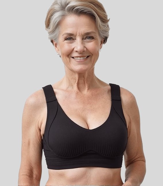 🎁 KAUF 1 ERHALT 2 KOSTENLOS! | Gerippter Verstellbarer Drahtloser Push-Up BH für Frauen 💕