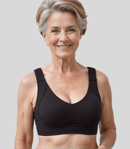 🎁 KAUF 1 ERHALT 2 KOSTENLOS! | Gerippter Verstellbarer Drahtloser Push-Up BH für Frauen 💕