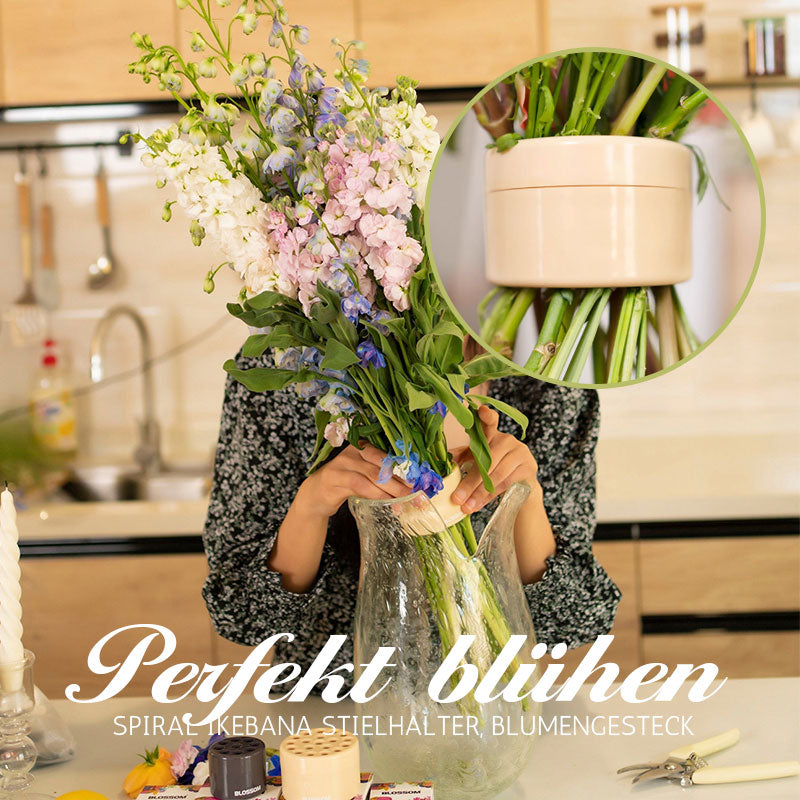 🎄Valentinstags-Angebote -49% RABATT🎄Spiral Ikebana Stielhalter