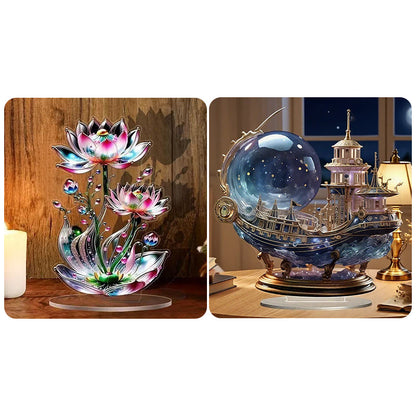 【✨1+1 Gratis】 Bunte Tierfigur aus Acryl für den Schreibtisch