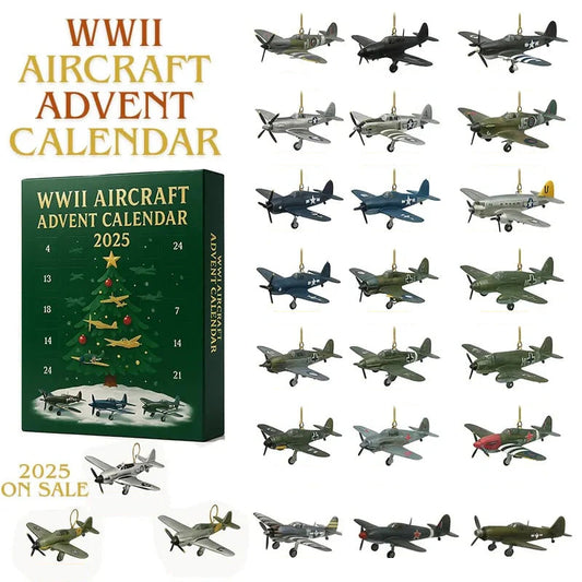 WWII Flugzeug-Adventskalender 2025 – 24 Tage mit ikonischen Kriegsflugzeugen