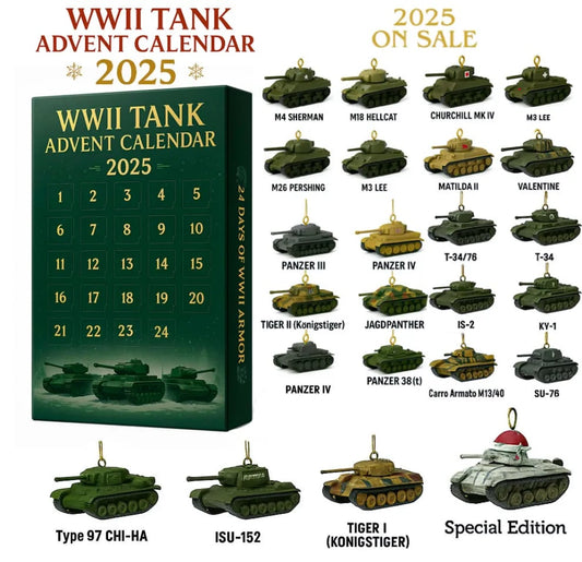 🎄 2025 WWII Panzer Adventskalender