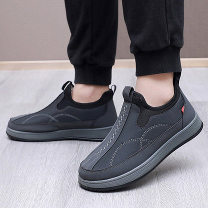 Alte Peking Herren Baumwollschuhe/Old Beijing men's velvet thick cotton shoes