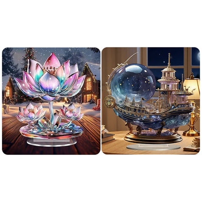 【✨1+1 Gratis】 Bunte Tierfigur aus Acryl für den Schreibtisch