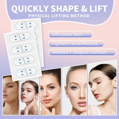 ✨🔥Onzichtbare Face Lift Tape