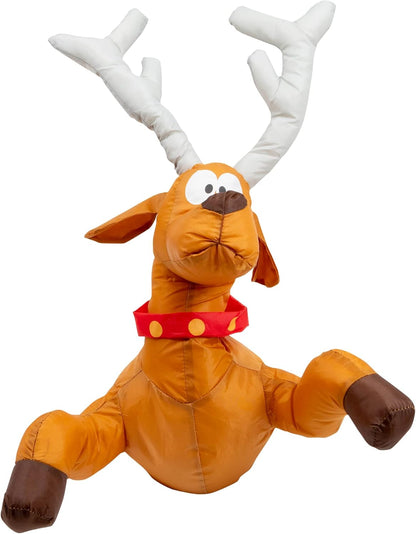 Krachende Rentiere & Weihnachtsmann-Set