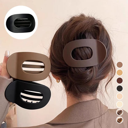 Ovale Haarklammer-Set (4 Stück)