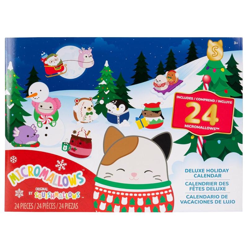 🎅 Early Christmas Sale🎅2026 Squishmallows 24-Tage Mikro-Kuscheliger Adventskalender
