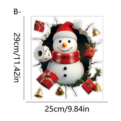 🎁 Weihnachtsverkauf 50% RABATT!! 🎄🎅 Kreativer Weihnachts-Wandaufkleber