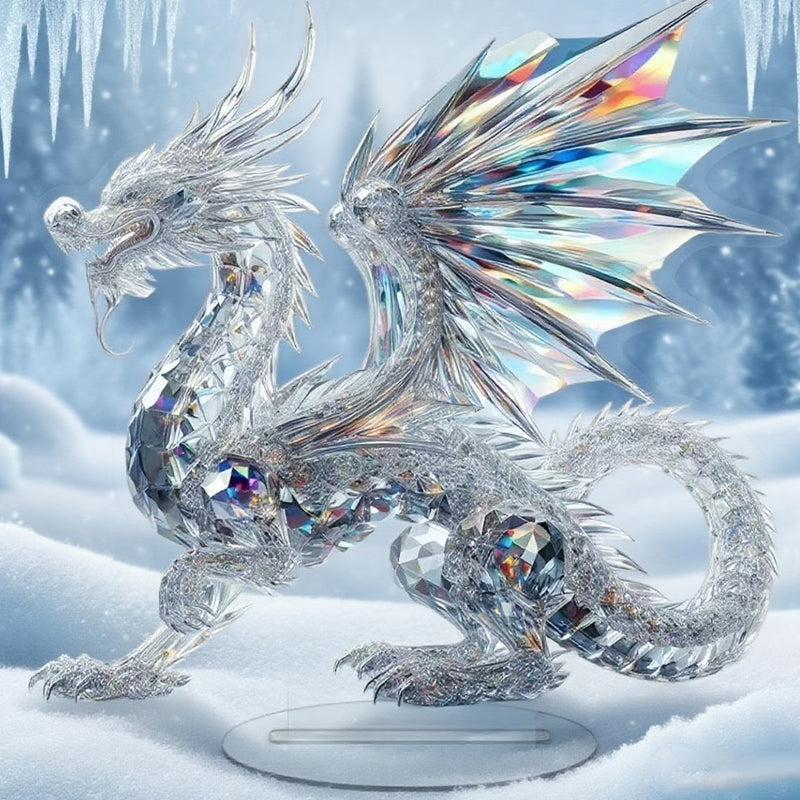 【✨1+1 Gratis】 Bunte Tierfigur aus Acryl für den Schreibtisch